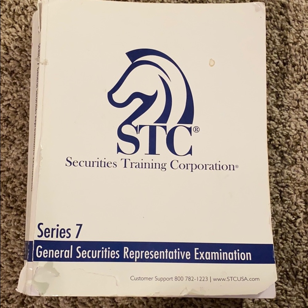 STC Securities Training Corporation textbook